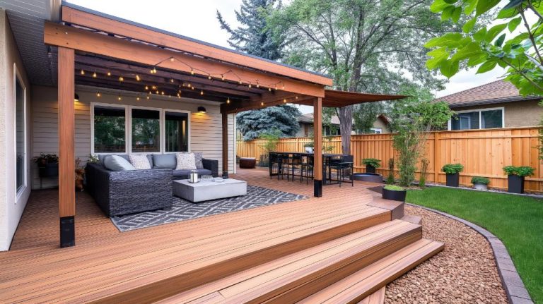 etapes construction patio